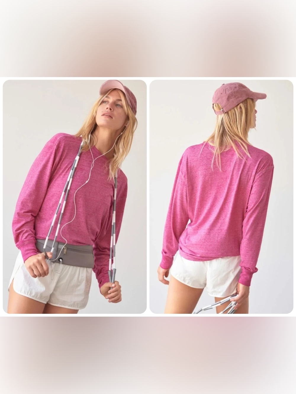 FP Movement by Free People Keep Rolling Solid Long-Sleeve